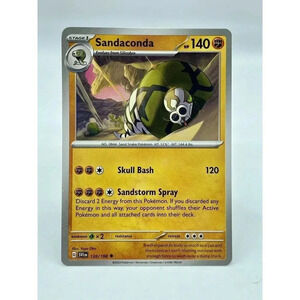 Sandaconda 120/198 Scarlet & Violet‎ Non-Holo Pokémon TCG Mint Unplayed